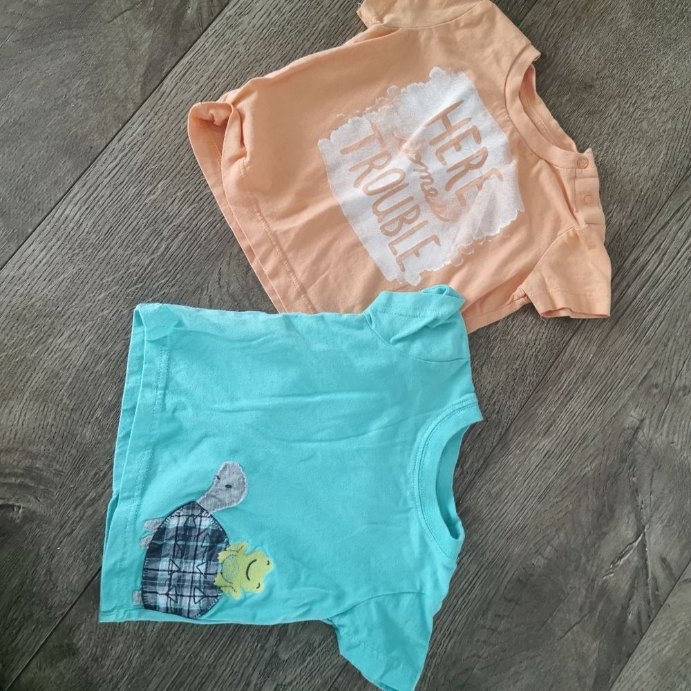 Joe Fresh  baby boy t-shirt set 3-6 m
